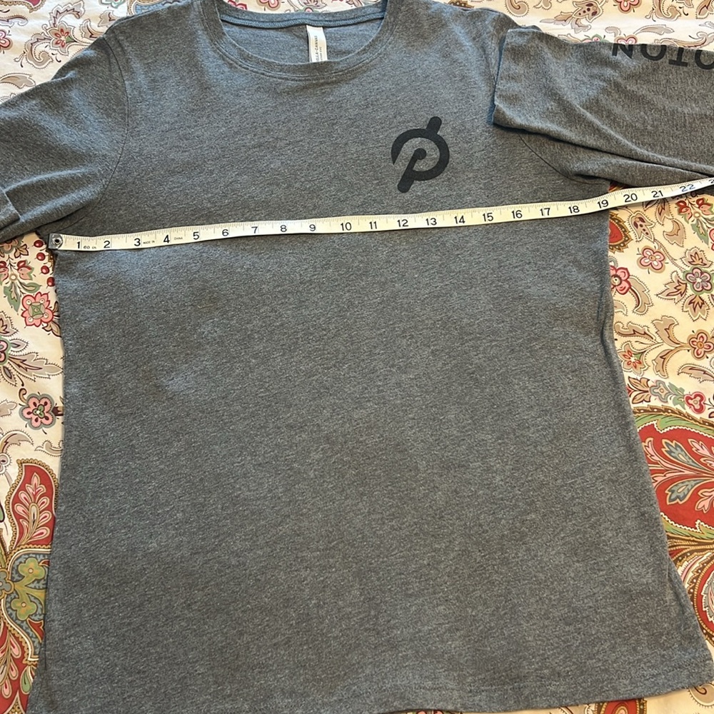PELOTON Long Sleeve T-Shirt Top - Picture 5 of 8